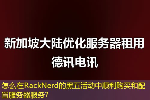 怎么在RackNerd的黑五活動(dòng)中順利購(gòu)買和配置服務(wù)器服務(wù)？